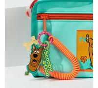 Porte-clés en acrylique avec pendentif représentant un chien de dessin animé et un motif de lettres Taille UniqueAnimalAlliage de zinc