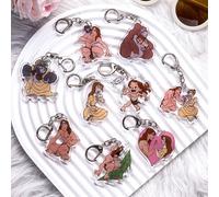 Porte-clés en acrylique Disney Tarzan l'homme singe, breloques pour sac, accessoires mignons pour sac à dos, porte-clés, cadeaux pour fans et amis, 1/17 pièces 4