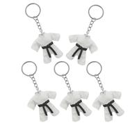 Porte-clés en Acrylique et Pièces Uniforme de Taekwondo