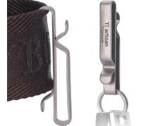 Porte-clés en alliage avec boucle de ceinture rapide pour une fixation facile à la boucle de ceinture, parfait pour maintenir les clés et les petits outils en toute sécurité