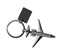 Porte-clés en alliage d ' aviation, accessoire de avion, parfait pour les passionnés de voyage, essentiel ou pour décorer un porte-clés d ' avion élégant pour hommes/femmes