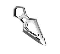 Porte-clés en alliage métallique, ouvre-bouteille intégré, tournevis, règle d ' échelle, porte-clés décoratif pour sacs à, porte-clés d ' entreprise à breloques