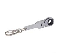 Porte-clés en argent pour mini e 10 mm pour un design durable | Mini clé à molette, construction robuste, s'adapte facilement à la poche, look élégant, excellent sujet de conversation