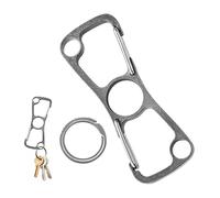 Porte-clés en, avec clé en - Porte-clés antirouille pour Charges en Portable - Fournitures innovantes de Porte-clés Haute capac, Style