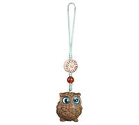 Porte-clés en bois, breloque portable et tendance, raptor , artisanat délicat, parfait pour un anniversaire, le Nouvel An, Noël et Pâques., Multicolore, Keychain