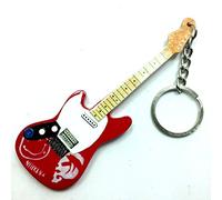 Porte-clés en bois forme de guitare - Nirvana - Kurt Cobain - Tribute