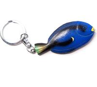 Porte-clés en bois - Poisson-docteur en palette