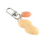 Porte-clés en cacahuètes, Adorable accessoire de clé à la mode, tendance, anneaux adaptés à un usage quotidien