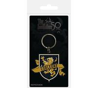 Porte-clés en caoutchouc avec fermeture éclair ou breloque pour sac à dos Motif écusson Corleone
