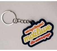 Porte-clés en caoutchouc - Tout est possible