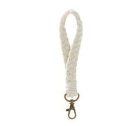 Porte-clés en Corde de Coton tissé à la Main, Bracelet Pendentif tissé, Porte-clés de Voiture Affiche Halloween (A, One Size)
