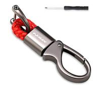 Porte-clés en Corde Tressée Et Métal pour Moto pour Yamaha NMAX 125/155