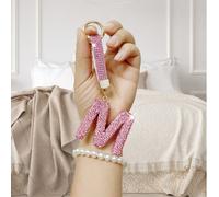 Porte-clés en cristal scintillant - Pendentif en alliage brillant, convient pour les sacs et les sacs à dos - Cadeau parfait pour les anniversaires et les occasions spéciales, porte-clés, anneau, char