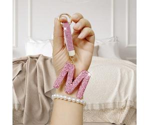 Porte-clés en cristal scintillant - Pendentif en alliage brillant, convient pour les sacs et les sacs à dos - Cadeau parfait pour les anniversaires et les occasions spéciales, porte-clés, anneau, char