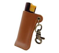 Porte-clés en Cuir - Coque rétro | Pendentif Porte-clés en Cuir | Étui de Protection pour clés Unisexe - Accessoires d'extérieur pour Femme et - Élégant au Quotidien