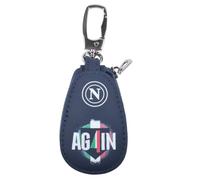 Porte-clés en cuir Enzo Castellano Produit officiel SSC Napoli 124019
