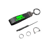 Porte-clés En Cuir Et Fibre De Carbone Pour Moto, Boucle Fer À Cheval, Pour K&AWAS&AKI ER-5, ER-5N, ER5N(C)