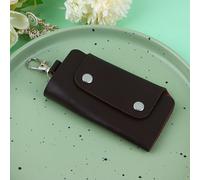 Porte-Clés En Cuir Pour Clés De Voiture,Sac En Poudre,Étui,Porte-Monnaie,Porte-Clés,Anneau Collecteur,007 Keeper Pocket,Evalusmart,1pc