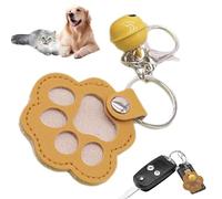 Porte-Clés en Cuir | Souvenir Mémorial de Stockage Porte-clés pour Perte d'Animal - Charme Portable pour Sac à Main Voyage Voiture École Maison Amoureux des Animaux
