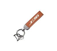 Porte-clés En Cuir Suédé Pour Moto Pour YAM&AHA XJ6 (2009-2025)(Style C)