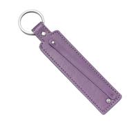 Porte-clés en cuir synthétique, 1 pièce, cadeau d'affaires, porte-clés for hommes et femmes, sangle de clé voiture, portefeuille taille Pour Clés(Purple)