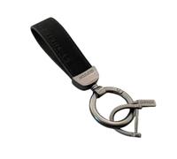 Porte-clés en Cuir Véritable pour Ford Focus Turnier 4 (IV) HP I 2018-2024, Boucle En Alliage De Zinc Porte-Clés Multifonctionnel Pour Hommes Et Femmes