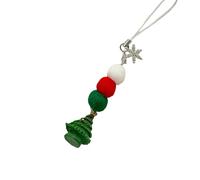 Porte-clés en forme d ' arbre de Noël sur le thème des vacances, sangle de téléphone créative, décoration de mobile de Noël pour décorer ses propres objets, breloque de téléphone en forme d ' arbre