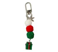 Porte-clés en forme d ' arbre de Noël sur le thème des vacances, sangle de téléphone créative, décoration de mobile de Noël pour décorer ses propres objets, breloque de téléphone en forme d ' arbre