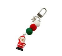 Porte-clés en forme d ' arbre de Noël sur le thème des vacances, sangle de téléphone créative, décoration de mobile de Noël pour décorer ses propres objets, breloque de téléphone en forme d ' arbre