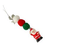 Porte-clés en forme d ' arbre de Noël sur le thème des vacances, sangle de téléphone créative, décoration de mobile de Noël pour décorer ses propres objets, breloque de téléphone en forme d ' arbre