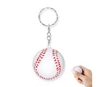 Porte-clés en forme de balle - Mini porte-clés 3D pour fans de sport - Cadeau de Saint-Valentin pour enfants, école, Saint-Valentin