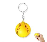 Porte-clés en forme de balle - Mini porte-clés 3D pour fans de sport - Cadeau de Saint-Valentin pour enfants, école, Saint-Valentin