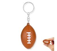 Porte-clés en forme de balle - Mini porte-clés 3D pour fans de sport - Cadeau de Saint-Valentin pour enfants, école, Saint-Valentin