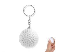 Porte-clés en forme de balle - Mini porte-clés 3D pour fans de sport - Cadeau de Saint-Valentin pour enfants, école, Saint-Valentin