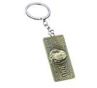 Porte-clés en forme de billet de cent dollars, porte-clés de voiture | Porte-clés dollar, porte-clés pour sac à dos, porte-monnaie, b, Refer to description