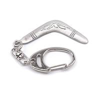 Porte-clés en forme de boomerang Personnalisable