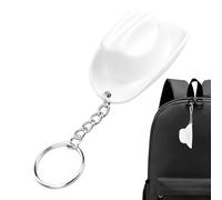 Porte-clés en Forme de Chapeau de Cowboy - Charme de Sac Western - Porte-clés Ouvre-bouteille en Forme de Chapeau de Cowboy,pour Clés de Voiture Sac à Main Fête d'Anniversaire Bar Hommes Amateurs de B