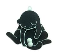 Porte-clés En Forme De Chat Malicieux Porte-clés Interactif Femmes Chats Jouant Avec Ses Boules Porte-clés Sensoriel Pendentif Amusant Pour Sacs Trousse À Crayons (Noir)