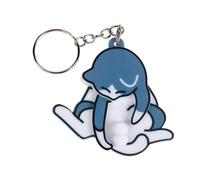 Porte-clés En Forme De Chat Malicieux Porte-clés Interactif Femmes Chats Jouant Avec Ses Boules Porte-clés Sensoriel Pendentif Amusant Pour Sacs Trousse À Crayons (Bleu)