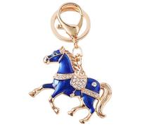 Porte-clés en forme de cheval, breloque de sac à dos mignon chinois 2026 | Porte-clés pour sac à dos | Pour homme et femme étudiant portefeuille, bagages, sac à main, voyage, école, bureau, fête