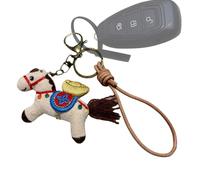 Porte-clés en forme de cheval | pour le Nouvel An 2026 animal de compagnie du Nouvel An Porte-clés pour sac à dos | Pour anniversaire, festival de printemps femmes hommes filles