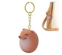 Porte-clés en forme de chien, porte-clés en forme d'animal pour enfantts, hommes, adolescentes, filles, porte-clés en métallique avec fonction de figurine de chien décorative, accessoire port