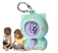 Porte-clés en forme de ciseaux en papier de dessin animé | Porte-clés en forme d'animal mignon | Accessoires pour téléphones portables, sacs de voyage