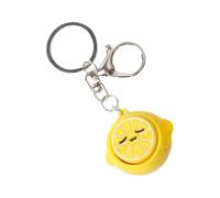 Porte-clés en forme de citron avec fonction de compression | Jouet anti-stress à sensation élastique pour l ' école ou le, pour un ami, la famille ou vous-même