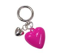 Porte-clés en forme de cœur, porte-clés mignon en forme de cœur | Porte-clés coeur pendentif d'amour | Couple, Mignon, Assortis Pendentif Coeur pour Sac à M
