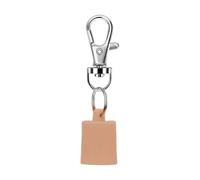 Porte-clés en forme de lettre initiale pour baume à lèvres - Support élégant et pratique - Cadeau idéal pour les femmes et les filles