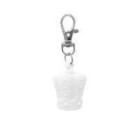 Porte-clés en forme de lettre initiale pour baume à lèvres - Support élégant et pratique pour femmes et filles