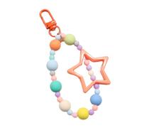 Porte-clés en forme d'étoile avec pendentif en forme d'étoile Y2k - Pour anniversaire, Saint-Valentin - Porte-clés décoratif, C, taille unique