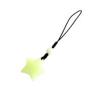 Porte-clés en forme d'étoile phosphorescente, petite étoile pour téléphone portable, accessoire de sac, Refer to description, Résine, Unisexe
