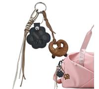 Porte-clés en fourrure de chien | Empreinte de patte de chat Cordon souvenir - Souvenir léger de la vie de famille avec animaux domestiques